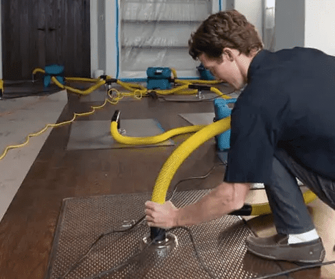 water damage restoration company