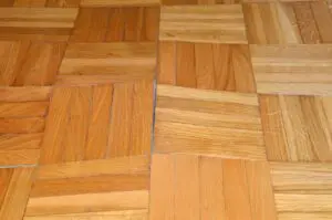 Ruined Wooden Parquet