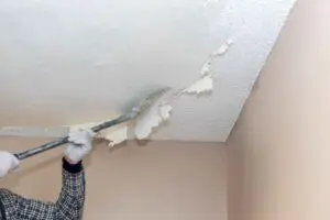 popcorn ceiling