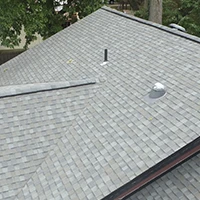 residential shingle roof in Ohio