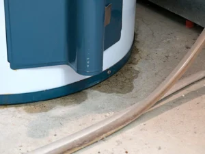 leaking water heater mild leak on bottom