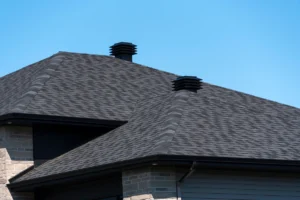 roof vents shingles sky