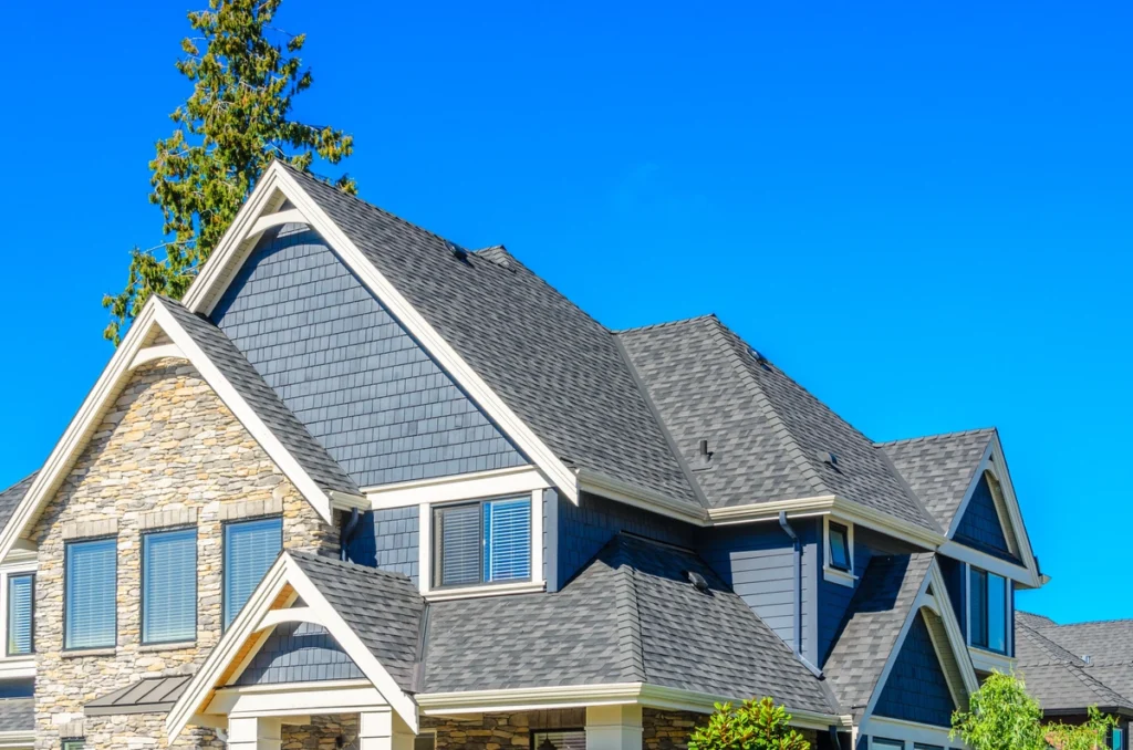Akron Roofing - AllPhase Restoration shingle roof large home
