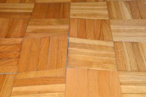 Ruined Wooden Parquet
