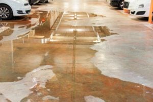 Westerville, OH's #1 Mold Remediation Experts - All Phase Roofing & Restoration Parking Flooded